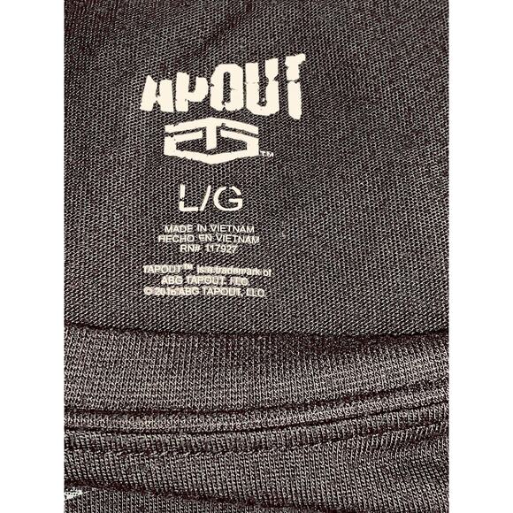 Tapout Shirt Mens Large Gray Athletic T O Camo Graphic Short Sleeve Tee - Picture 5 of 6